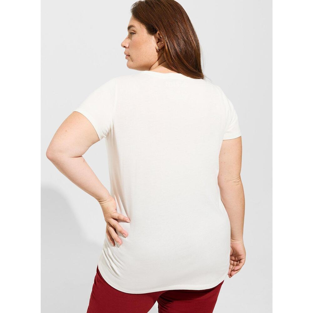 NWT Torrid Guns N' Roses Classic Fit Cotton Crew Tee Top Plus Size: 4X (26) - Picture 2 of 2